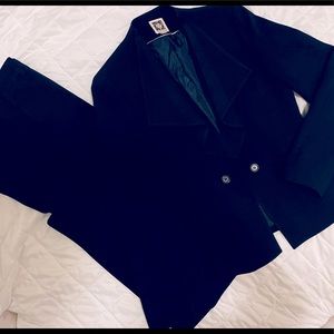 Anne Klein navy pant suit